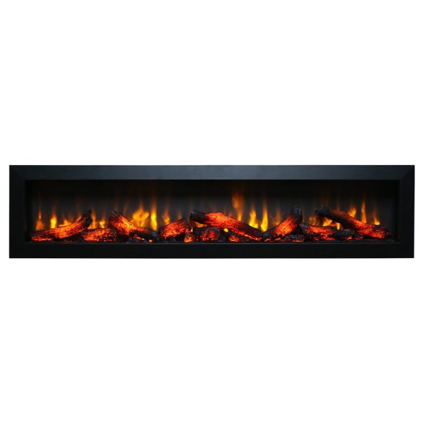 Spark 180 cm Elektrikli Şömine Metal Çerçeve (Isısız)